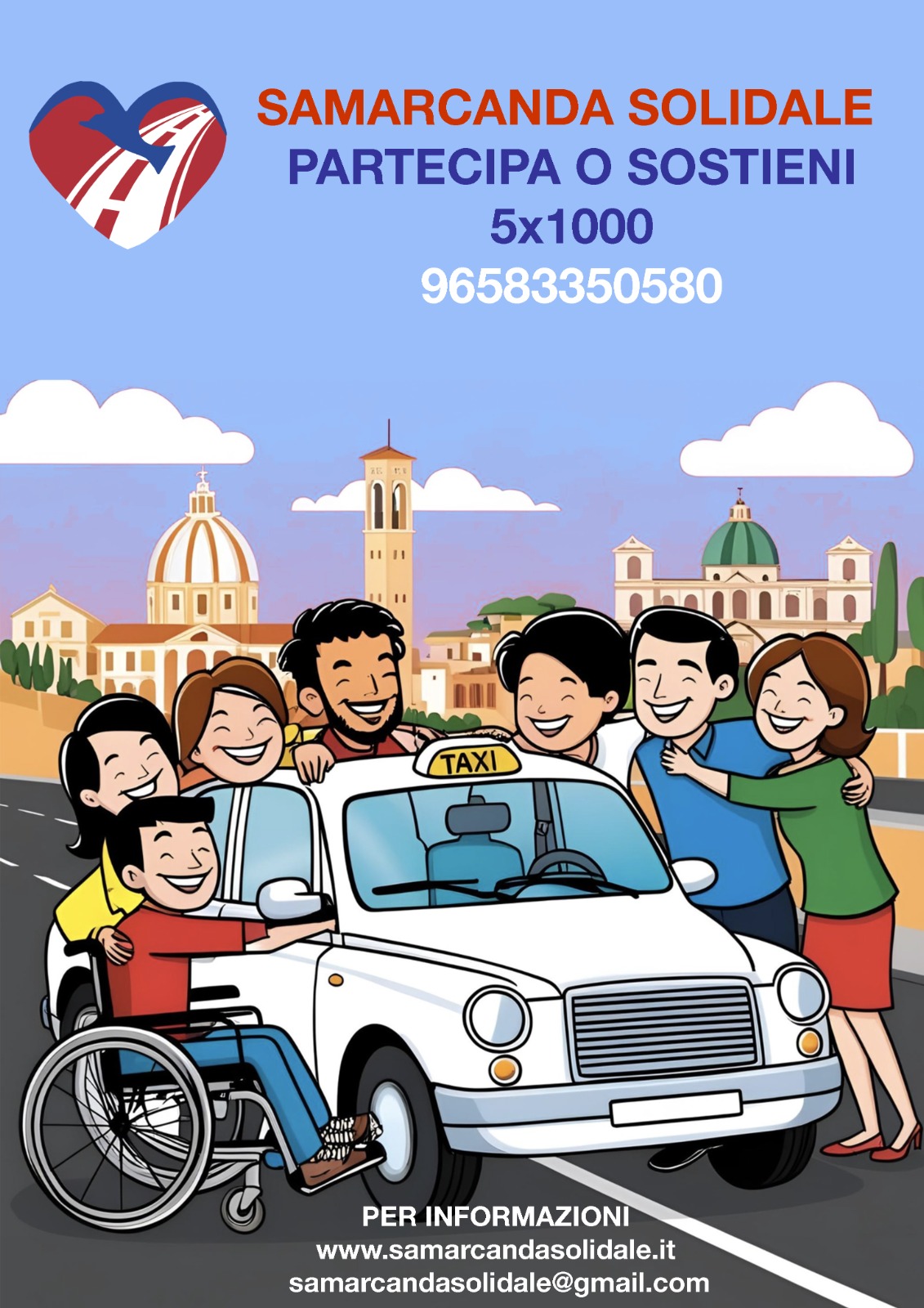 Dona il 5x1000 a Samarcanda Solidale